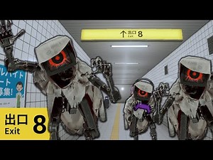 【秒クリア？】天才的な頭脳と観察力で『ハーレーソーヤー博士』が8番出口から脱出するそうです。【8番出口】