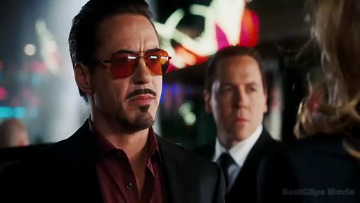 Tony Stark meets Christine Everhart - Fight Scene -  Iron Man (2008) Movie Clip HD