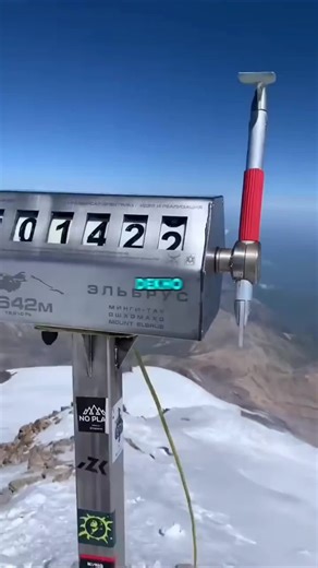 Mount Elbrus Counter Mystery Explained: Don't Pull the Handle!