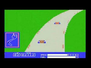 Pitstop Review ColecoVision