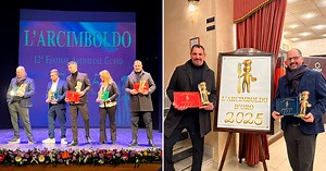 I fratelli De Leo vincono l'Arcimboldo d'Oro: la pizza di Quadrato Gourmet tra le eccellenze italiane