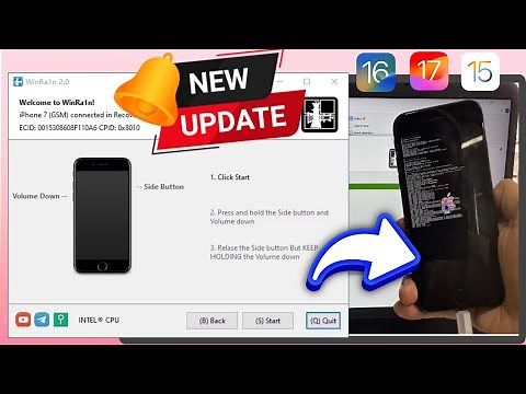 FREE Jailbreak iPhone 7 iOS 17/16/15 – Full Guide with Winra1n, Tools, and Unlock 2025