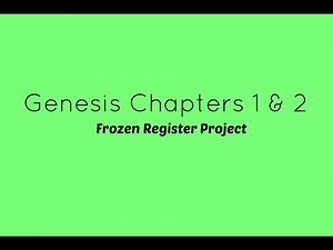 Genesis Chapters 1 & 2 - ASL Interpreted