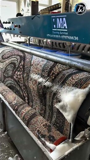 Satisfying Carpet Restoration Work 🚿 #CleaningProcess