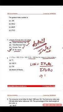 Statistics MCQs Part 34 #multiplechoicequestions #importantmcqs #statistics #commerce #shorts