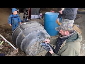 Installing a Nipple on a Stock Tank to Make an Automatic Pig Waterer