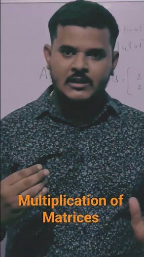 How to solve multiplication of matrices with statement