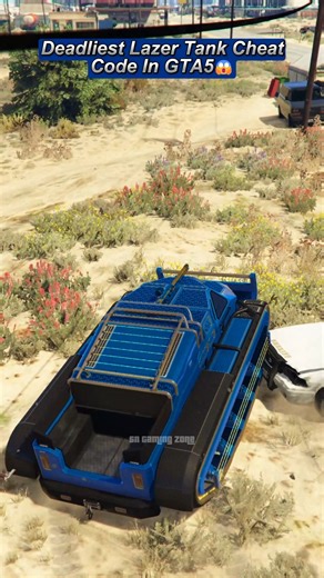 Deadliest Lazer Tank Secret Cheat Code In GTA5 #gta #gta5 #gtav #gtarp #gtaviral | SN Gaming Zone