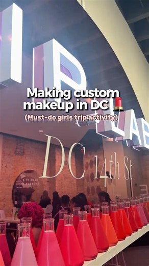 Making Custom Makeup in Washington DC | Girls Trip Activity