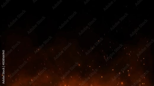 FIRE PARTICLES OVERLAY | 4K FREE PARTICLE OVERLAY ANIMATION