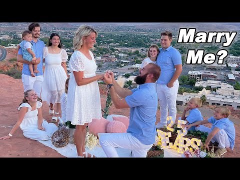 Emotional Proposal! She Said YES!