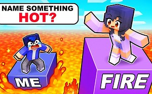 【Aphmau】Minecraft但热门答案获胜