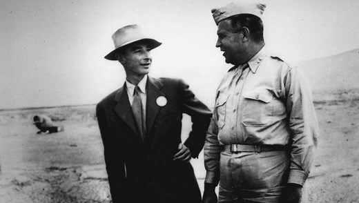 Watch Oppenheimer Deliver His Infamous "I Am Become Death" Speech