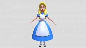 Alice 3D Model - Download Free 3D model by spongebob.evolution