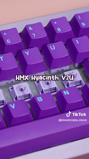 Introducing HMX: the clackiest keyboard switches we’ve tried! - HMX Blue Topaz Linear - HMX Hyacinth V2U Linear - HMX Poro Linear . . . #mechanicalkeyboards #customkeyboards #mechkeys #mechkeyboards #kineticlabs #kineticlabs #tech #switches #mousepad #deskmat #keycaps #typing #asmr #typingasmr #fyp #techtok #keebtok