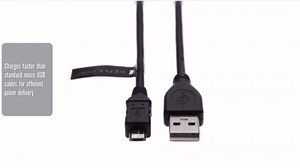 Micro USB Cable for Sony Camera Cyber-Shot DSC-HX300, HX400V, HX50, HX50V, HX60, HX60V, Canon PowerShot SX730, SX720 HS, SX620, ViviCam 3740, 3745, 3750, 3755, 3760 (6ft)