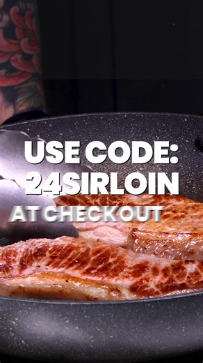 Stock your freezer with premium Sirloin Steaks: 8 x 200g for only £24.99. Save £38.97 while enjoying top-quality beef.  Code 24SIRLOIN at Checkout | MuscleFood | Facebook