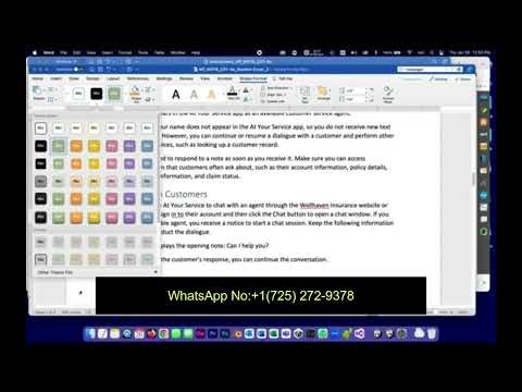 New Perspectives Word 2019 | Modules 1-4: SAM Capstone Project 1a #Wellhaven_Insurance_Group #1-4