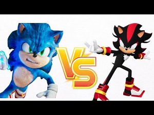 Movie sonic vs boom shadow