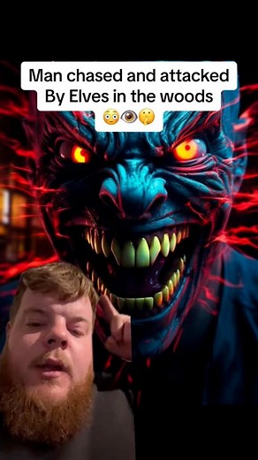 5.3K views · 46 reactions | Man chased and attacked by elves #elf #woods #sad #fyp #chased #attacked #hollywood #mystery #reel #funny | itsweirdtime | Facebook