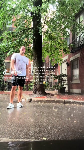 Unforgettable Day with My Boyfriend | Surprise Engagement 💙💍☔️