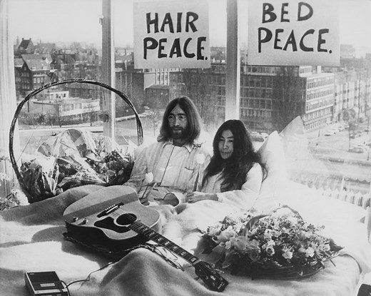 John Lennon and Yoko Ono Began Their 'Bed-in' 54 Years Ago, Promoting Peace to the World