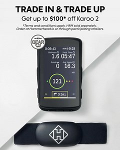 9.6K views · 78 reactions | Get the most advanced, full-featured GPS cycling computer ever made. Through July 31st, trade in your old device and get up to $100 off. | Hammerhead | Facebook