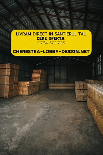 •Cherestea Scândură • Grinzi • Dulapi • Dușumea • Lambriu Tot ce ai nevoie pentru construcții din lemn – direct din depozitul nostru din Chitila, Șos. Chitilei 195, Sector 1. Livrăm rapid în București, Ilfov și împrejurimi! 👉 Vizitează: cherestea-lobby-design.net Lemn de calitate, la preț corect! #DepozitCheresteaChitila #CheresteaBucuresti #ScanduraChitila #GrinziChitila #DulapiChitila #DusumeaChitila #LambriuChitila #ConstructiiLemn #cheresteailfov #cheresteaotopeni #scandurailfov #LobbyDesig