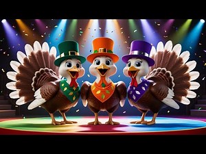 Turkey Dance Party | Fun Thanksgiving Rap Song