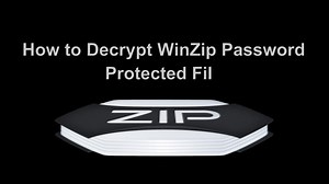 how to decrypt winzip password protected file