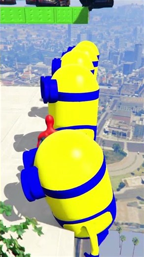 GTA 5 Epic Water Ragdolls Spiderman Jump/Fails Ep 1897 #shorts