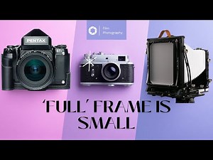 Film Photography: Negative sizes and formats