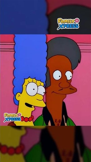 Apu and Marge pretend to be married 😂