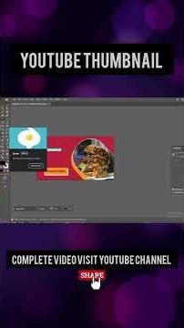 How to Design YouTube Thumbnails Like a PRO in Illustrator #shorts #viral #illustration #youtube