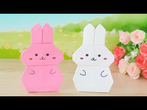 [Origami] Cute Bunny instructions