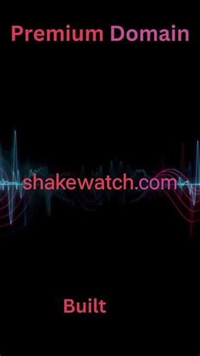 ShakeWatch.com – Smart Tech & Motion Detection Brand Domain