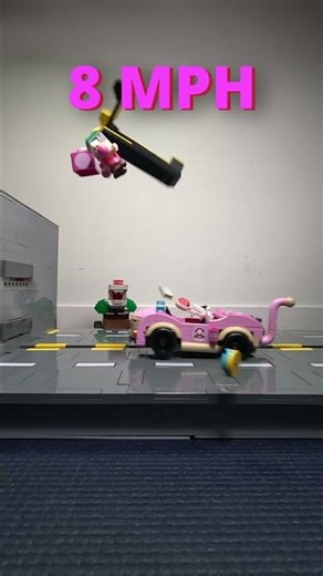 1-10 mph Mario Kart Cat Cruiser LEGO 72044