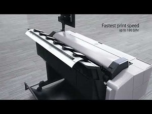 HP DesignJet T1600 Printer Series Plotter | A0 Printer | CAD / GIS / AEC