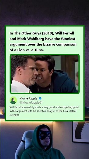 The Other Guys 2010 Will Ferrell and Mark Wahlbergs Funny Lion Vs Tuna Argument