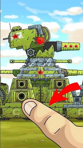 Control the KV-44 #gerand #kv44 #tankcartoons #shorts