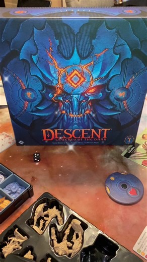 Descent Legends of the Dark is a dungeon crawl campaign game for 1 to 4 people, where the computer serves as Dungeon Master. @Fantasy Flight Games #boardgamebite #boardgame #game #tabletop #tabletopgames #tabletok #boardgames #boardgamestiktok #games #boardgametok #descentlegendsofthedark #descent #dungeoncrawl #dungeoncrawler #campaigngame