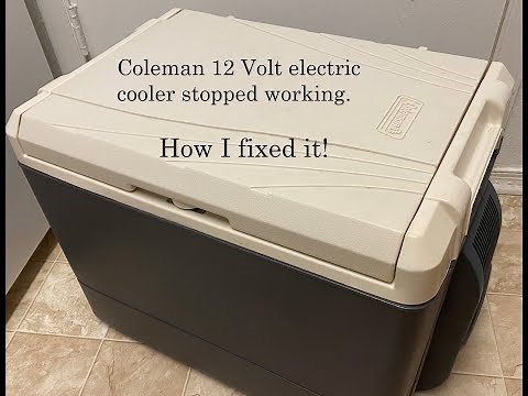Coleman 12 Volt electric cooler stopped working