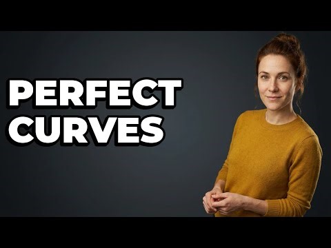 How Do Artists Draw Perfectly Flowing Curves?