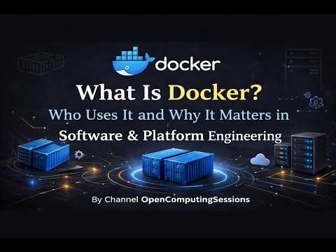 What Is Docker? | Who Uses It and Why It Matters in Software & Platform Engineering