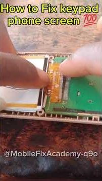 Follow this step and fix keypad screen 💯(#Beginners)
