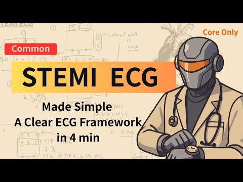 STEMI ECG— 5-Minute Core Concepts (Hand-Drawn) | For Medical & Nursing Students