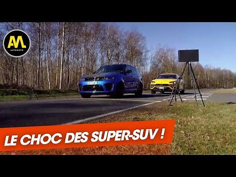 Lamborghini Urus VS. Range Rover SVR : Duel XXL