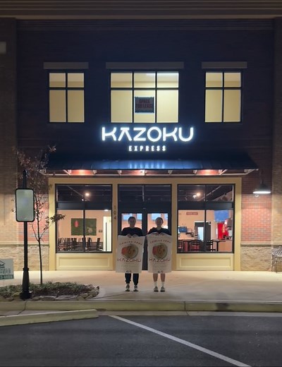 135 reactions · 24 shares | ‘Coming Soon’ signs are officially down… because TOMORROW is the big day!  Grand Opening at 11AM with a ribbon cutting alongside the King Chamber of Commerce. We can’t wait to celebrate with you, see you there!  #kazokuexpressking | Kazoku Express | Facebook