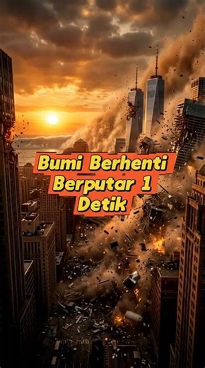 APA YANG TERJADI JIKA BUMI BERHENTI BERPUTAR? | Horror Sains