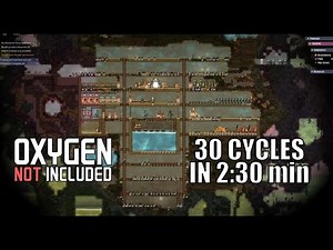 Oxygen Not Included - Initial base setup